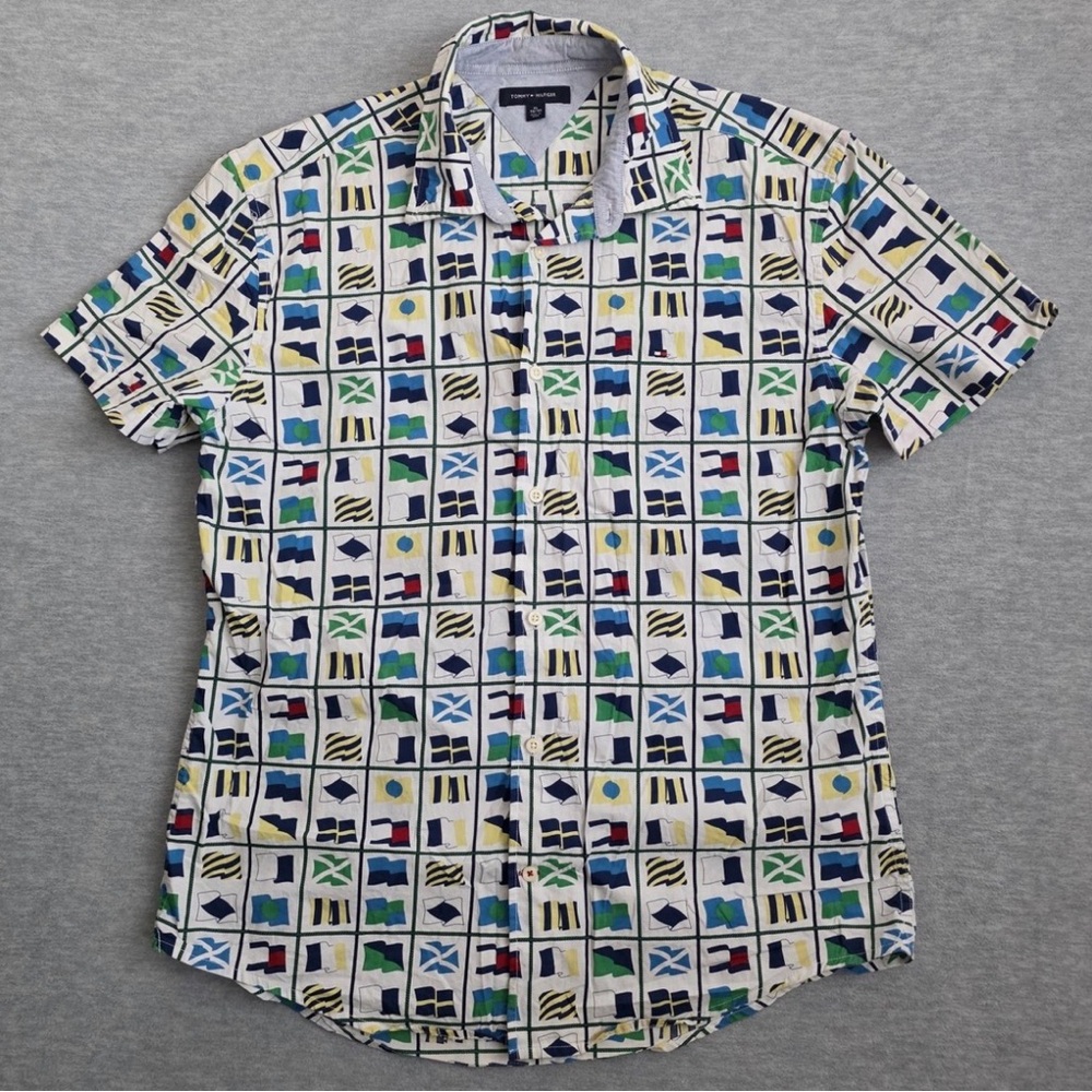 Tommy Hilfiger Multicolor Patterned Casual Shirt